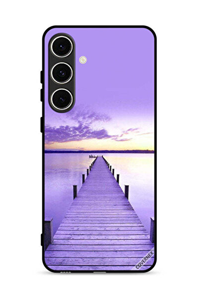 Covernex غطاء حماية لهاتف سامسونج جالاكسي S24 FE 5G بنمط مسار البحر