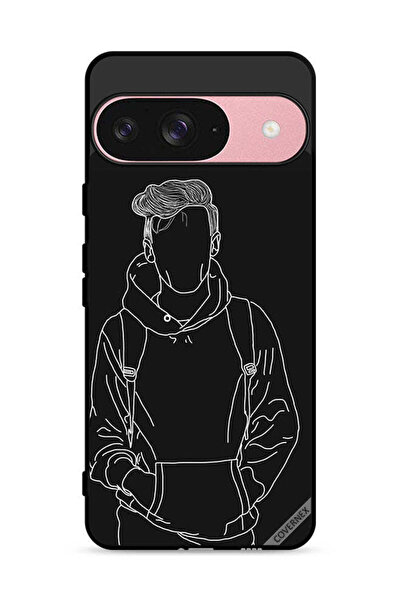Covernex غطاء حماية لجهاز جوجل بيكسل 9 برسم جاكيت بوي