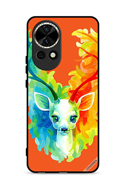 Covernex غطاء حماية لهاتف هواوي نوفا 12 5G بطبعة غزال ملون