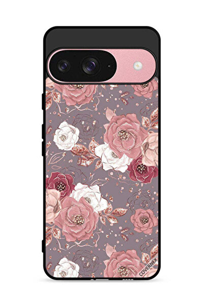 Covernex غطاء حماية لهاتف Google Pixel 9 بخلفية زهرية