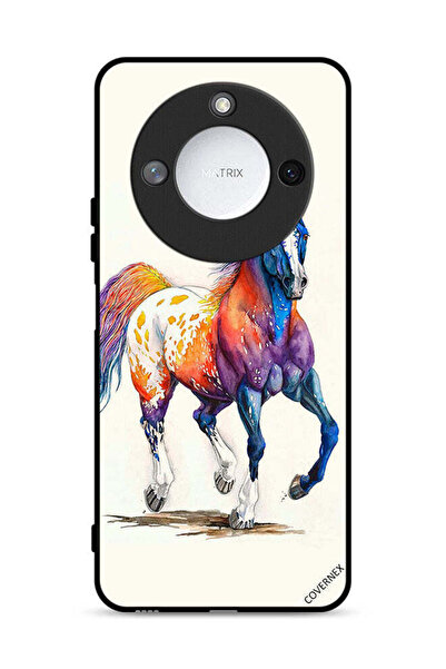 Covernex غطاء حماية لهاتف Honor X60 5G برسومات حصان