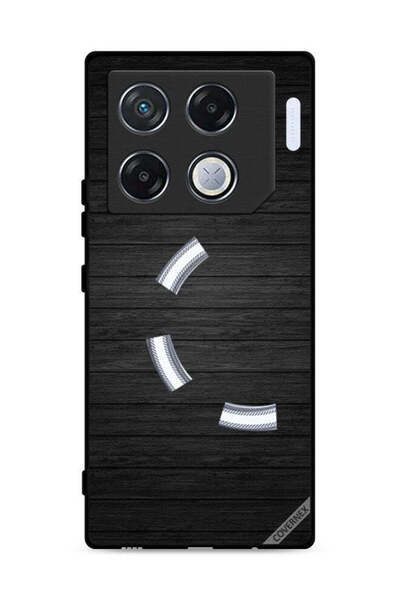 Covernex غطاء حماية لهاتف Infinix GT 20 Pro 5G بنمط خشبي داكن