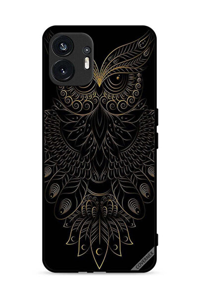 Covernex Nothing Phone (2) 5G Protective Case Cover Modern Floral Owl Art