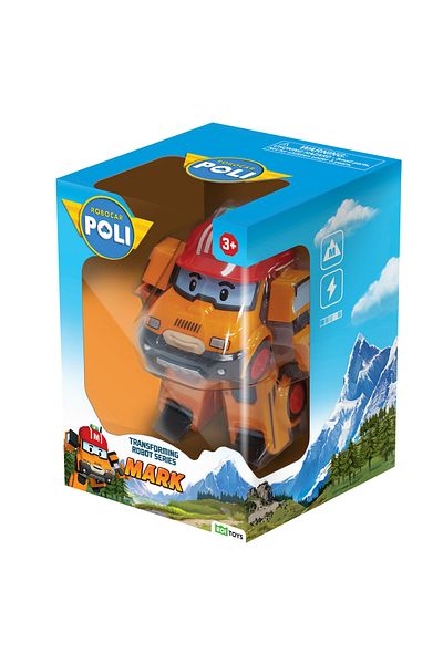 Robocar Poli Licensed Mark Transforming Robot Figure Robocar Poli - 10 cm