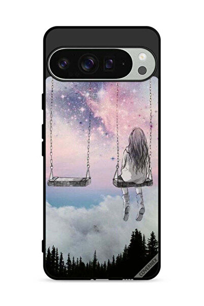 Covernex غطاء حماية لهاتف Google Pixel 9 Pro XL بتصميم فتاة وحيدة
