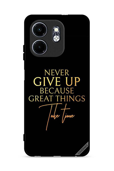 Covernex غطاء حماية لهاتف Infinix Hot 50i 4G لا تستسلم أبدًا لأن الأشياء العظ...