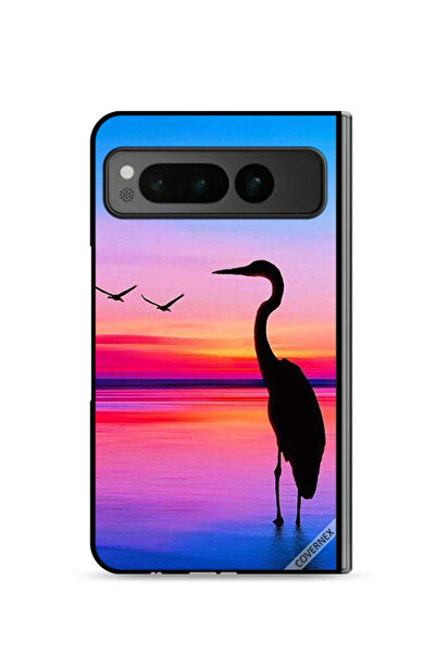 Covernex غطاء حماية لهاتف جوجل بيكسل فولد 5G بطبعة ثورن آند بيرد