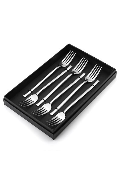Trendy's Set 6 furculite, stainless stel, TRENDY’S, crom