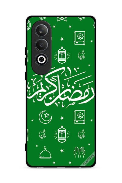 Covernex غطاء حماية لهاتف Oppo K12 Plus 5G - رمضان كريم - أخضر