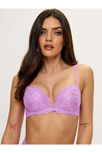 Ann Summers Sexy Lace Padded Plunge Foiled