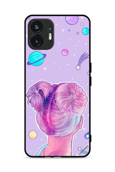 Covernex Nothing Phone (2) 5G Protective Case Cover Girl And Space Stars Art