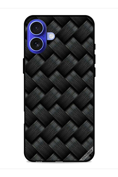 Covernex غطاء حماية لجهاز Apple iPhone 16 Plus بنمط خطوط داكنة