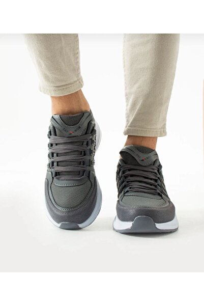 Hermones Men's Gray Sneakers