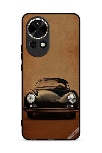 Covernex غطاء حماية لهاتف هواوي نوفا 12 5G بتصميم سيارة كلاسيكية