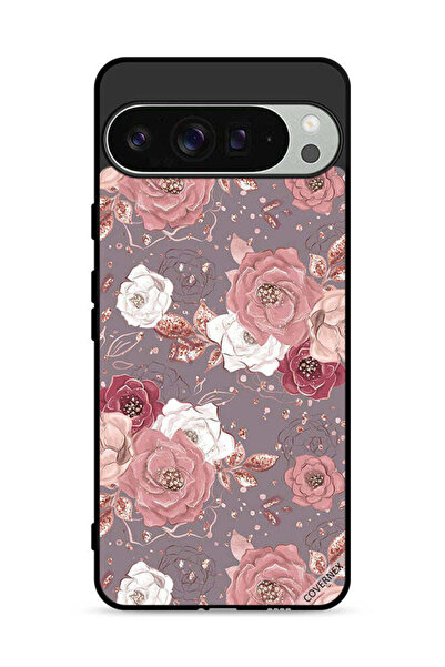Covernex غطاء حماية لهاتف Google Pixel 9 Pro بخلفية زهرية