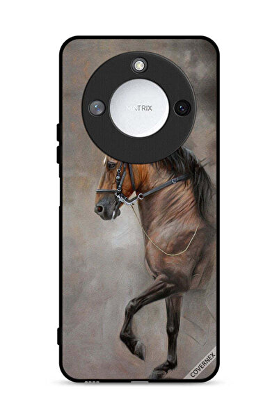 Covernex غطاء حماية لهاتف Honor X60 5G، صورة حصان عتيقة