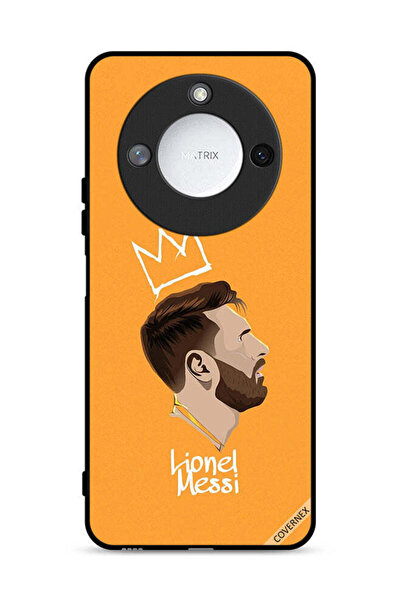 Covernex غطاء حماية لهاتف Honor X60 5G بطبعة الملك ليو ميسي