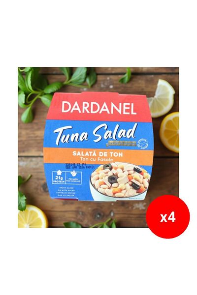Dardanel Salată de ton cu fasole 160g x 4 buc