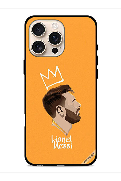 Covernex غطاء حماية لجهاز آيفون 16 برو من آبل، ليو ميسي الملك