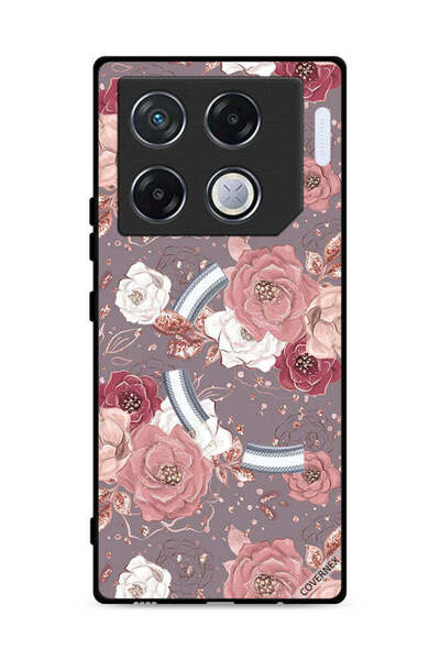 Covernex غطاء حماية لهاتف Infinix GT 20 Pro 5G بخلفية زهرية