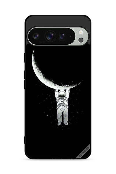 Covernex غطاء حماية لهاتف Google Pixel 9 Pro XL مطبوع عليه صورة رائد فضاء معل...
