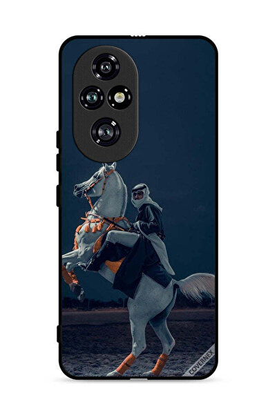 Covernex غطاء حماية لهاتف Honor 200 Pro 5G، شاب على حصان