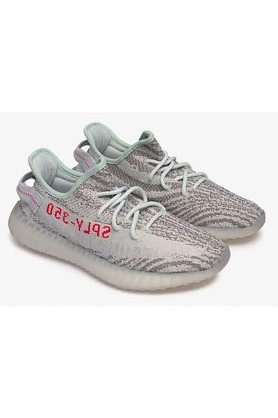 YEEZY - Pantofi sport, boost 350 v2 blue tint, gri, 37 1/3