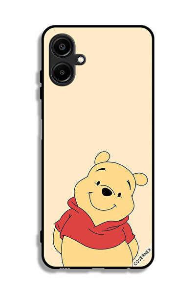 Covernex غطاء حماية لهاتف Samsung Galaxy A06 4G بتصميم الدب في وضع السعادة