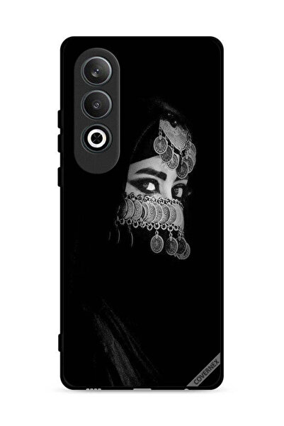 Covernex غطاء حماية لهاتف Oppo K12 5G، فتاة ذات عيون جميلة ووجه مزين بالمجوهرات