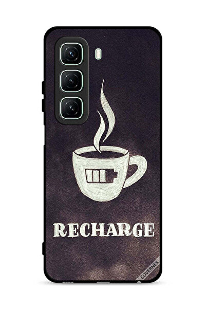 Covernex غطاء حماية لجهاز Infinix Hot 50 5G بلون القهوة للشحن