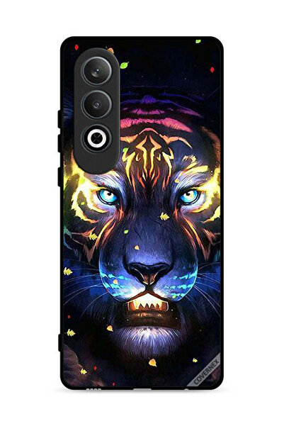 Covernex غطاء حماية لهاتف Oppo K12 5G بتصميم أسد ومشبك فني