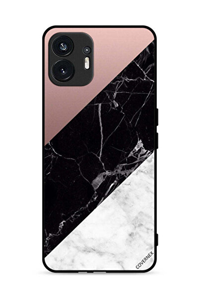 Covernex غطاء حماية لهاتف Nothing Phone (2) 5G بنمط مزيج من الرخام والبساطة