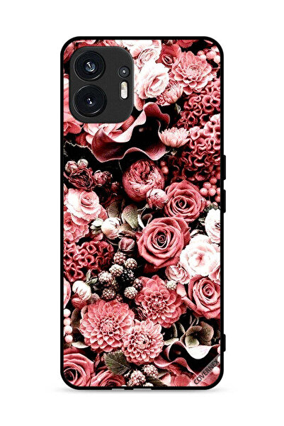 Covernex Nothing Phone (2) 5G Protective Case Cover Peach Roses