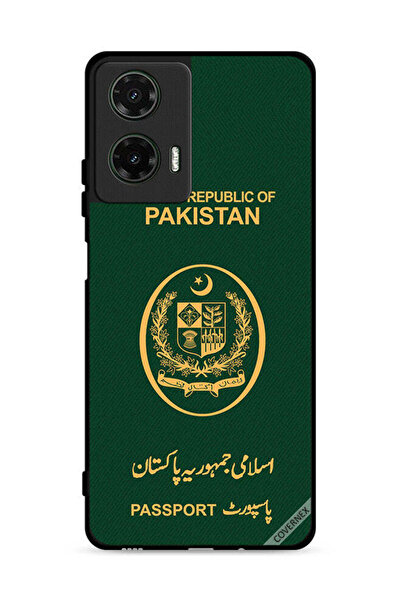 Covernex غطاء حماية لهاتف موتورولا موتو جي 35 5G بنمط جواز سفر باكستاني