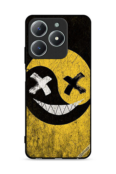 Covernex غطاء حماية لهاتف Realme C61 4G برسومات وجه مارشميلو