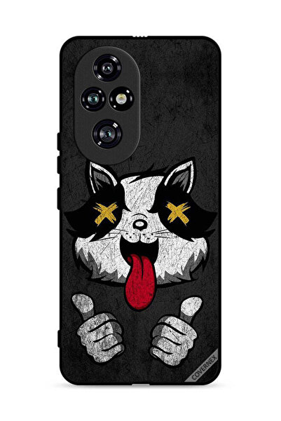 Covernex غطاء حماية لهاتف Honor 200 Pro 5G بتصميم قطة مارشميلو