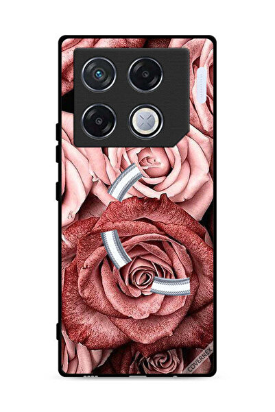 Covernex غطاء حماية لهاتف Infinix GT 20 Pro 5G بنقشة زهور الخوخ