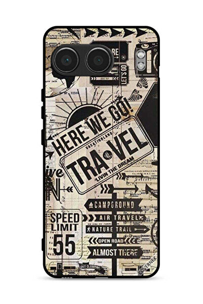Covernex غطاء حماية لهاتف OnePlus Nord 4 5G مطبوع عليه Here We Go Travel