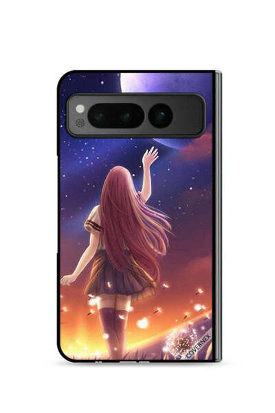 Covernex غطاء حماية لهاتف جوجل بيكسل فولد 5G بتصميم القمر الملامس