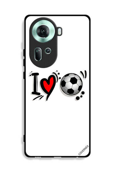 Covernex غطاء حماية لهاتف Oppo Reno11 5G - أحب كرة القدم