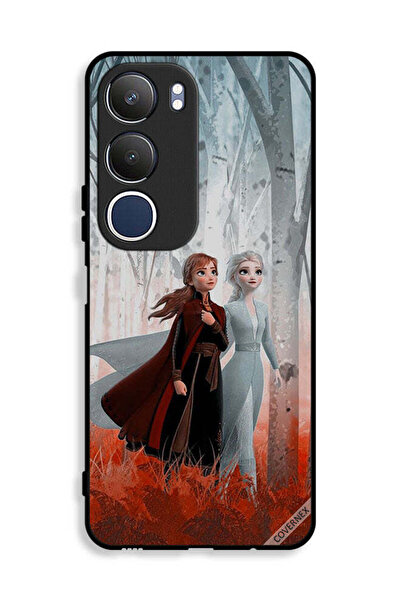 Covernex غطاء حماية لهاتف Vivo Y19s 4G بطبعة Frozen Sisters