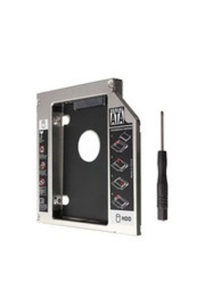 OEM HDD Caddy SATA HDD/SSD Rack for mounting a 2nd HDD/SSD in a laptop 9.5mm RETAIL