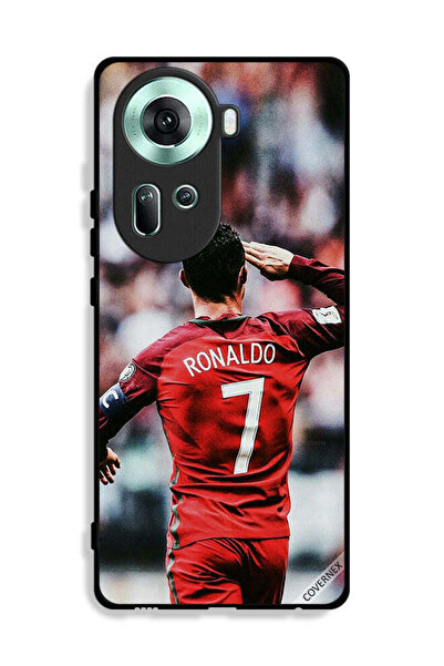 Covernex غطاء حماية لهاتف Oppo Reno11 5G بتصميم تحية رونالدو للجمهور