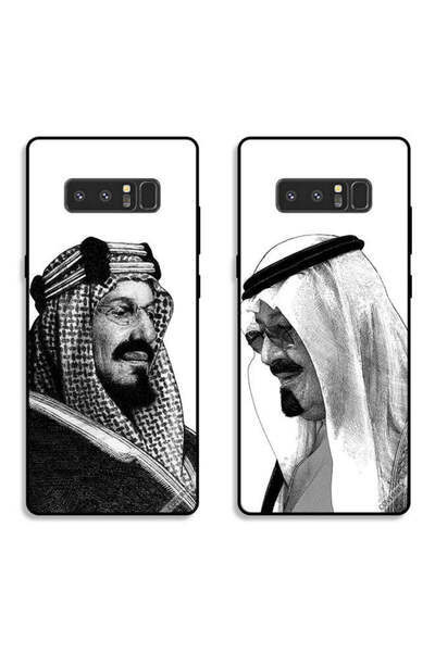 Covernex حافظتان لهاتف سامسونج جالاكسي نوت 8 بغطاءين واقيين الملك ابن سعود وا...