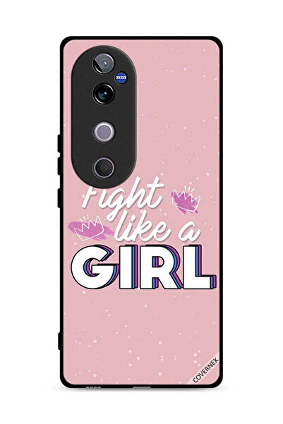 Covernex غطاء حماية لهاتف Vivo V40 5G - Fight Like A Girl