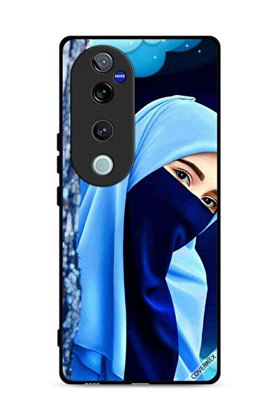 Covernex غطاء حماية لهاتف فيفو S19 برو 5G بنقشة فتاة محجبة