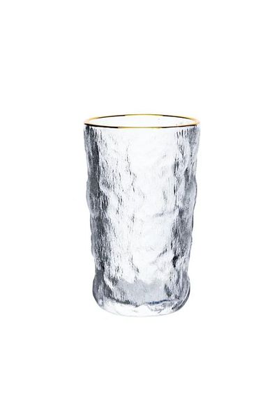 LUXXO Set 6 glasses made of glass, Glacier, 350ml