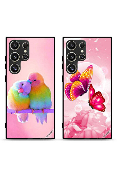 Covernex حافظتان لهاتف سامسونج جالاكسي إس 24 ألترا 5G بأغطية واقية برسومات طي...