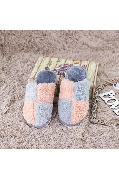 FASHION Ladies Slippers A-27 Grey