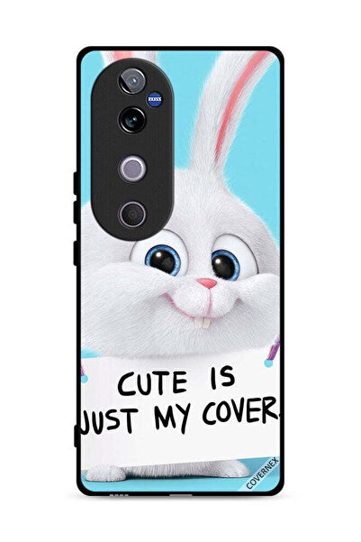 Covernex غطاء حماية لهاتف Vivo V40 5G، أرنب لطيف، هذا هو غلافي فقط